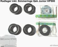 Qek Junior HP500 set wiellagers inclusief afdichtingen