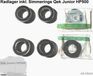 Qek Junior HP500 set wiellagers inclusief afdichtingen