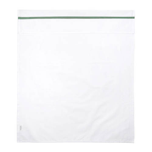 Meyco ledikantlaken met bies 100x150 cm groen Groen/wit groen