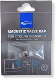 Schwalbe Magnetische ventieldop per 2 stuks, Zwart