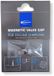 Schwalbe Magnetische ventieldop per 2 stuks, Zwart