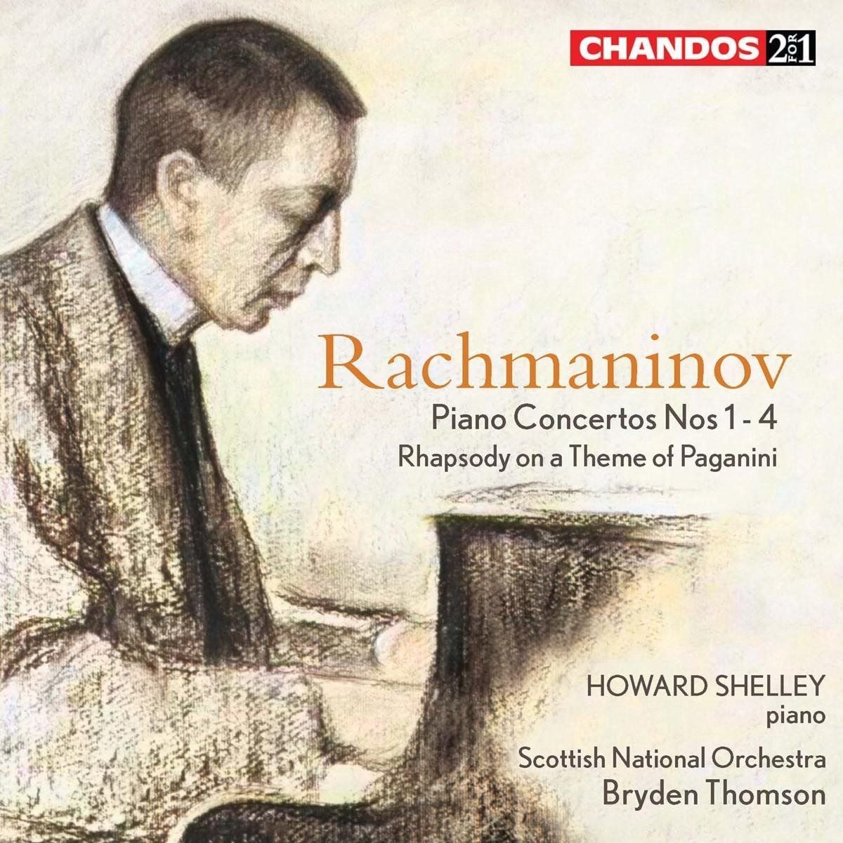 PIAS Nederland Shelley/Scottish National O Howard - Piano Concertos Nos 1-4/Rhapsody On (2 CD)
