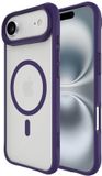 Buddi Hybrid - Hoesje Geschikt voor Apple iPhone Air - Compatibel met MagSafe - Back Cover met Magneet - Magnetische Beschermhoes - Matte Paars