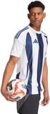 adidas teamwear adidas T-shirt Heren Striped 24 Jersey Wit-Blauw - Maat L