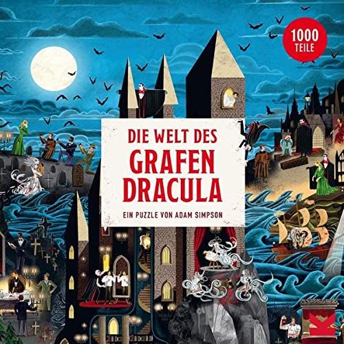 Laurence King Verlag Die Welt des Grafen Dracula 1000 Teile Puzzle