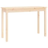 VidaXL Wandtafel 110x40x75 cm massief grenenhout