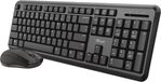 Trust Ymo Draadloos Toetsenbord en Muis Set - Zwart