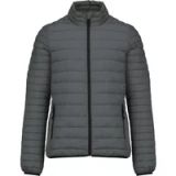 Kariban Outdoorjas 'Men's Lightweight Padded Jacket' Marl Donkergrijs - XXL