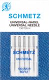 Schmetz Naaimachinenaalden Universal dikte 80