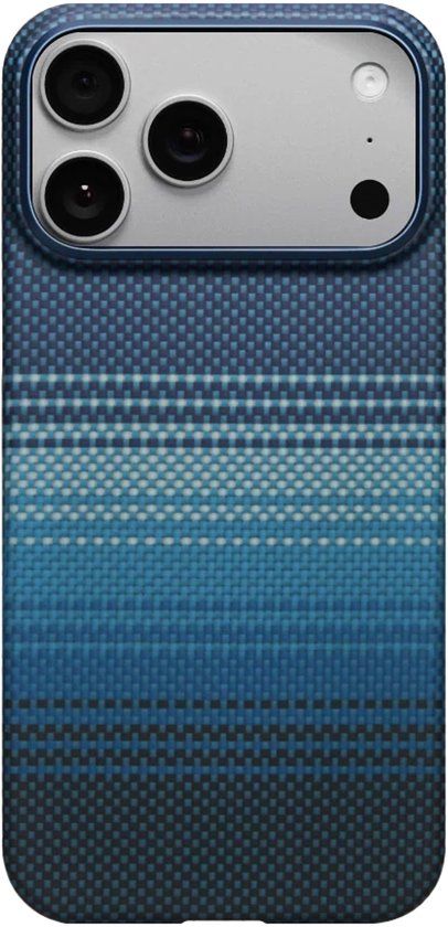 Pitaka Ultra Slim Hoesje iPhone 17 Pro Max – Compatibel met MagSafe – Blauw