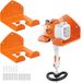 Vevor 2-Delige Gereedschapshouder, Draagvermogen 41 Kg, 15x15x10 cm, Oranje