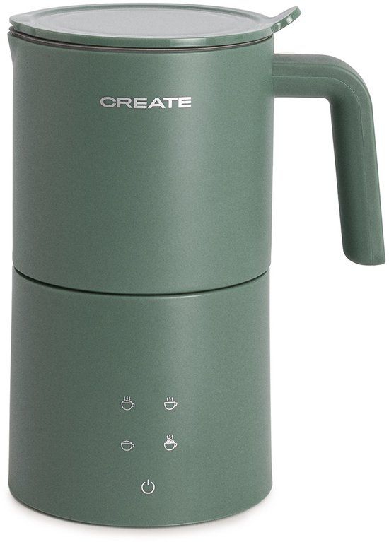 CREATE MILK FROTHER STUDIO PRO - Vaatwasserbestendige melkopschuimer en -verwarmer - Groen