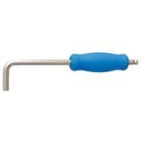 Union 2362001000 stiftsleutel, blauw, 30 x 5 x 5 cm
