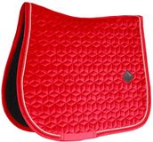 Kentucky Horsewear Zadeldek Velvet Jumping Cob Rood