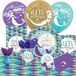 Amscan Party set Mermaid Girls 52-piece Multicolor