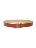 Calvin Klein Riem Mannen Polyester Klassieke gesp Broekriem Bruin