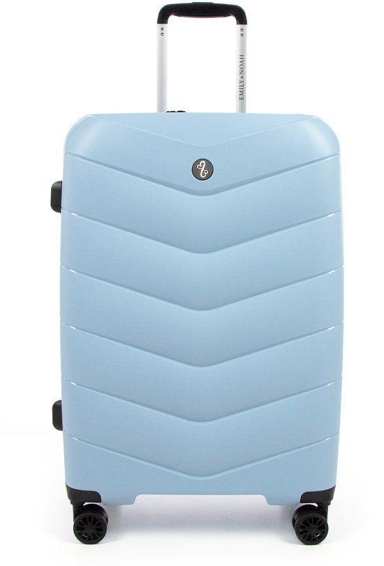 Emily & Noah Trolley E&N Travelbestie Werner (70401) - Dames Koffer - smokeblue 560