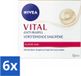 NIVEA VITAL Dagcrème - Anti-rimpel gezichtscrème - Versterkend - 50 ml - Voordeelverpakking - 6 stuks