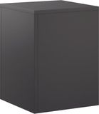 vidaXL Plantenstandaard Zwart 30 x 30 x 40 cm Staal