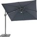 Platinum Sun & Shade Voyager T² Zweefparasol 270x270cm Antraciet