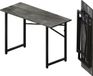 Shenzhen Haorui Industrial Technology Co., Ltd. Bureau pliable - gris - 120 cm