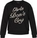 Faina Sweatshirt Zwart/Wit