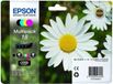 Epson Pâquerette 4CL inktpatroon, zwart, cyaan, magenta, geel, multipack, Claria Home inkt, compatibel met Epson MUFC printers