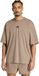 Adidas Performance Primelift Oversized Workout-T-Shirt - Heren - Beige