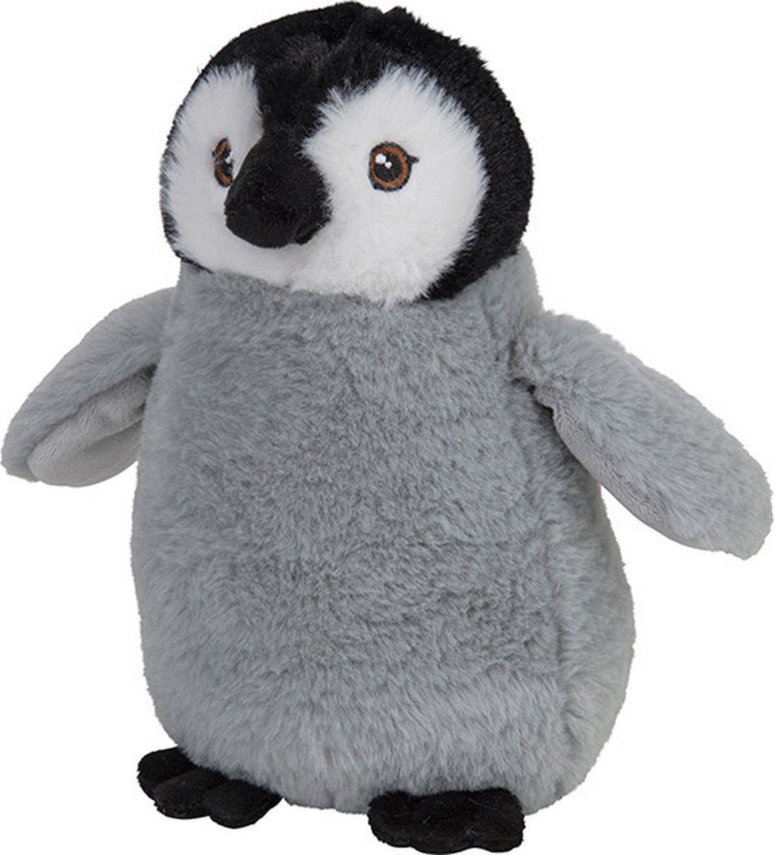 Nature Planet Pluche knuffel pinguin kuiken 21 cm - Speelgoed knuffeldieren pinguins