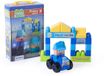 Miniland Super Blocks Police Station Bouwspel 18 Eenheden Veelkleurig Kinderen