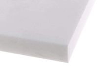 RS PRO PTFE kunststof plaat, wit, 25mm x 300mm x 300mm