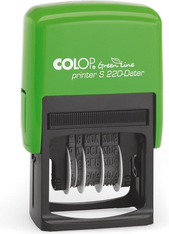 Stempel Stempelfabriek Colop Printer S220/DGL Groen - Stempels - Stempels volwassenen - Gratis verzending