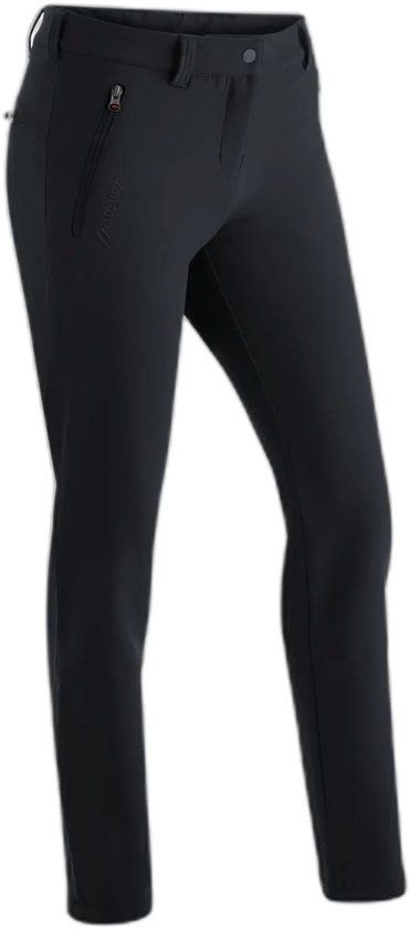 Maier Sports Helga Dames Wandelbroek Zwart Polyester Maat 46
