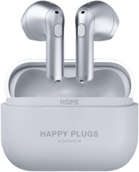 Happy Plugs Hope zilver