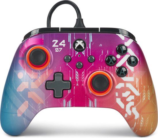 PowerA Advantage Bedrade Controller Xbox Series X|S - Cyber Style