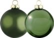 Arti Casa Kerstballen Groen - Kerstballenset Glas 6 Stuks - Kerstversiering voor Binnen - Kerst Decoratie ∅ 8cm