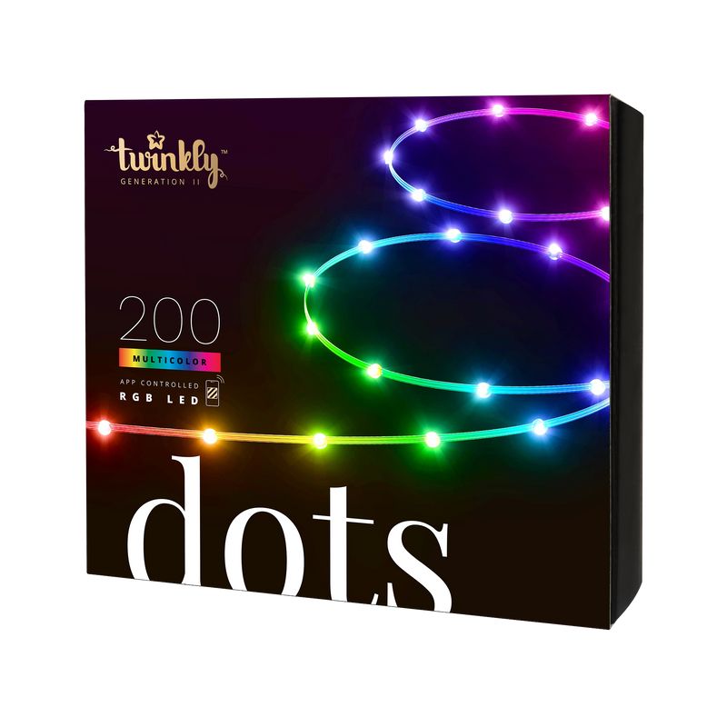 Twinkly Dots Slinger Garland - Multi-color - 10m - App Controlled