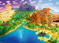 Ravensburger Minecraft Puzzel 500 stukjes