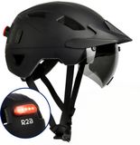 R2B Speed Pedelec Helm - LED Verlichting - Maat M - 55-58 cm - Zwart