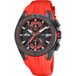 LOTUS Herenhorloge Analoog van Rubber Rood