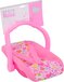 John Toys Baby Rose baby draag zitje 22x12x41cm - Roze