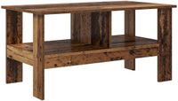 vidaXL Salontafel Oudhout 90 x 50 x 45 cm