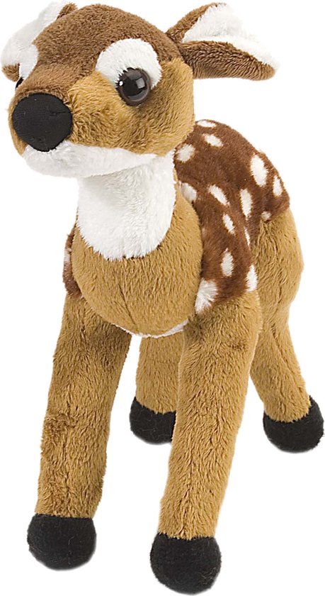 Wild Republic Knuffel Hert Junior 20 Cm Pluche Lichtbruin
