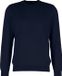 MARVELIS modern fit trui katoen - O-hals - marine blauw