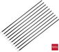 TRU COMPONENTS TC-12656600 Stalen kabelbinder 360 mm 4.6 mm AISI 316 Met coating 100 stuk(s)