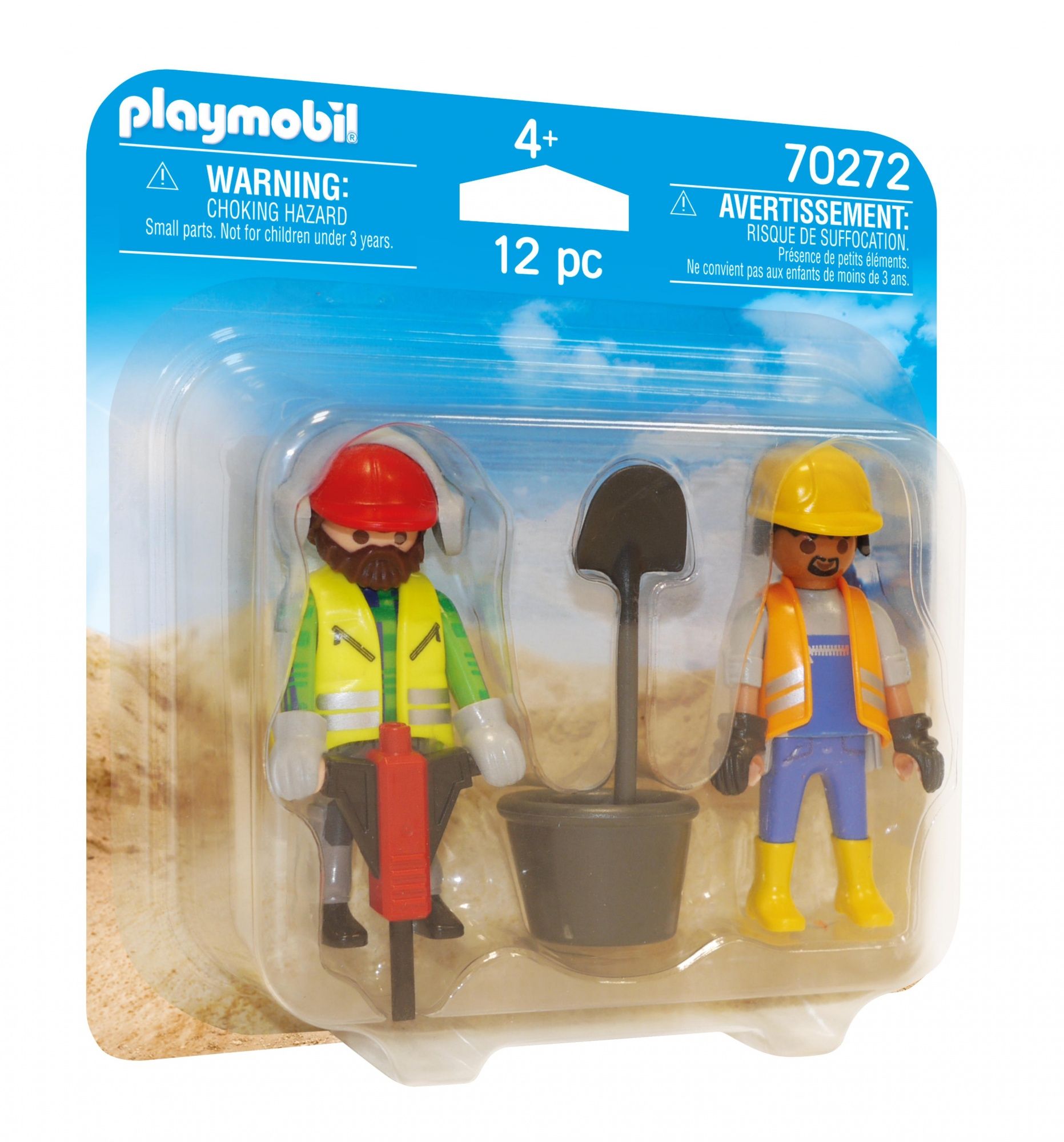 Playmobil 70272 Duopack Bouwvakkers - Speelgoedfiguren kinderen