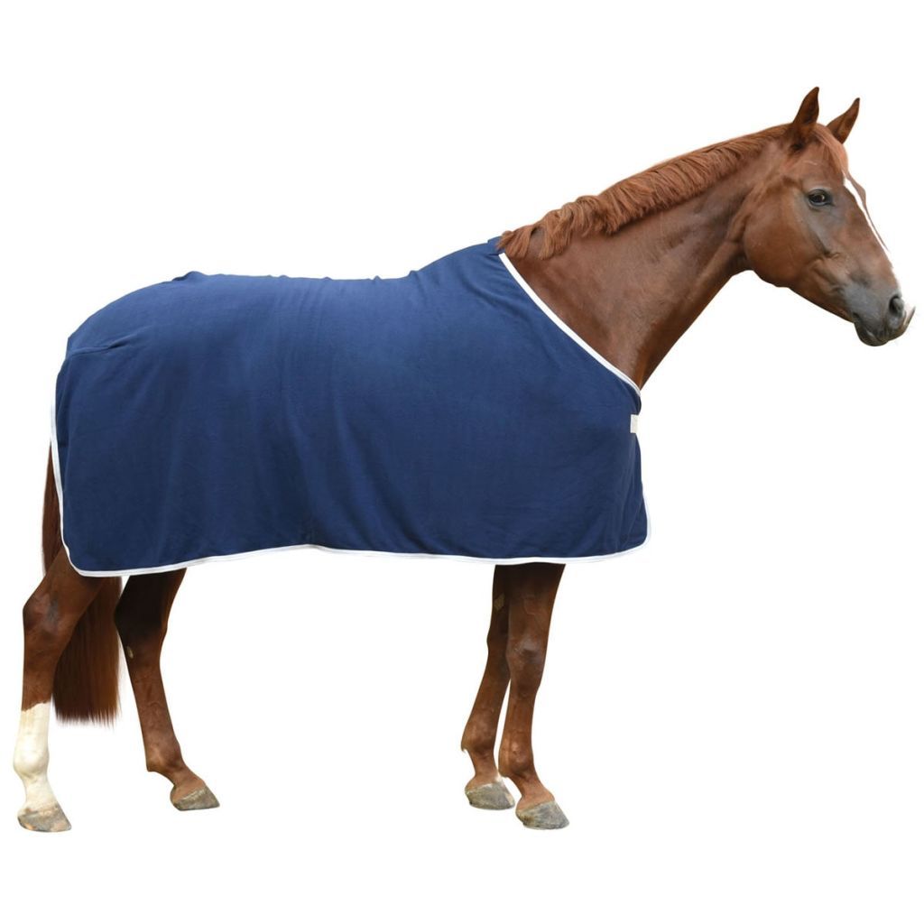 Kerbl Fleece deken RugBe Economic 155/205 cm marineblauw 328684