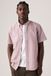 Levi's Chemise boutonnée authentique à manches courtes - Homme - M - Violet / Cailles Teinture de vêtement