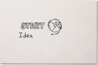 Smit Visual Whiteboard zonder rand - 98 x 148 cm