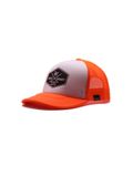 Surf Monkey Gevoerde truckerpet met mesh voor jongens/meisjes - 6-12 jaar (oranje)